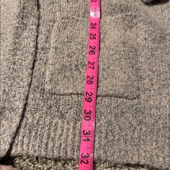 Madison Lilly cozy nubby knit hooded open-front cardigan sweater (XXL) - EUC! - Picture 3 of 7